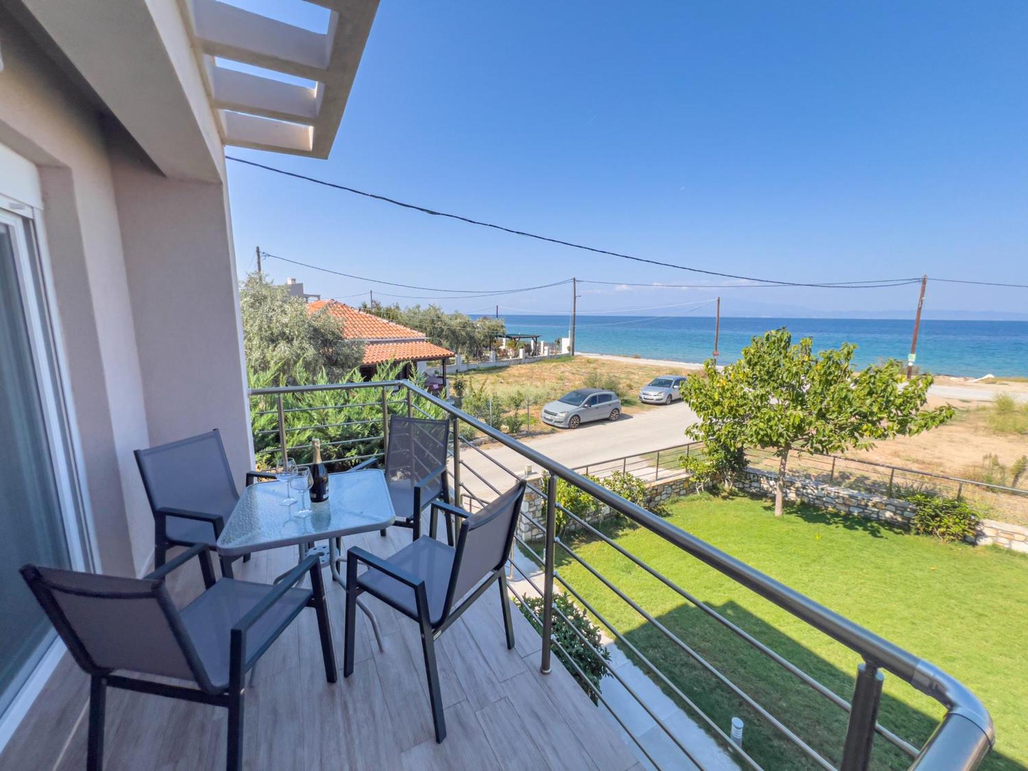Yalos Beach Maisonettes Skala Sotiros Exteriör bild