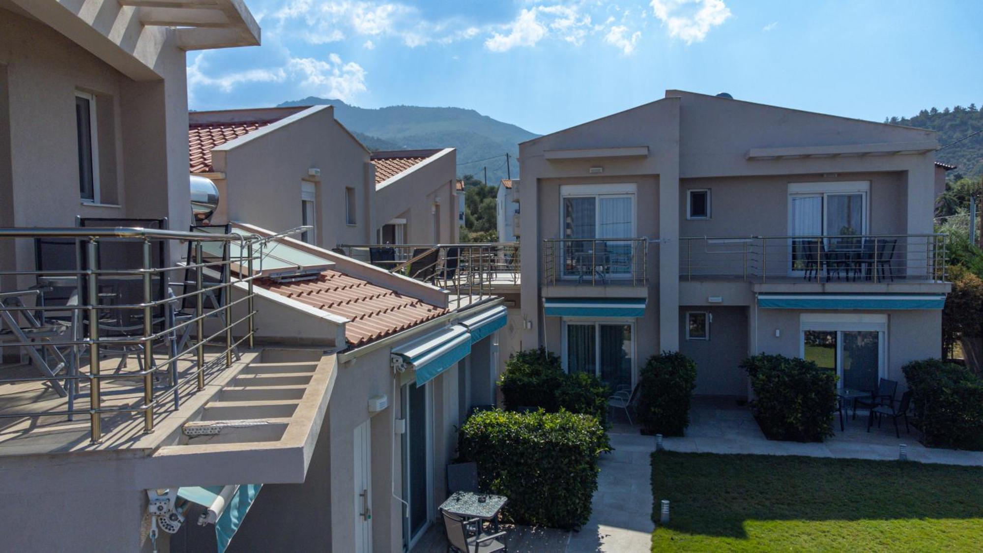 Yalos Beach Maisonettes Skala Sotiros Exteriör bild