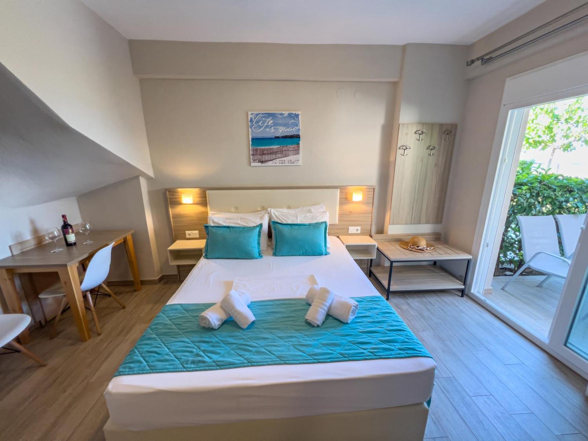 Yalos Beach Maisonettes Skala Sotiros Exteriör bild