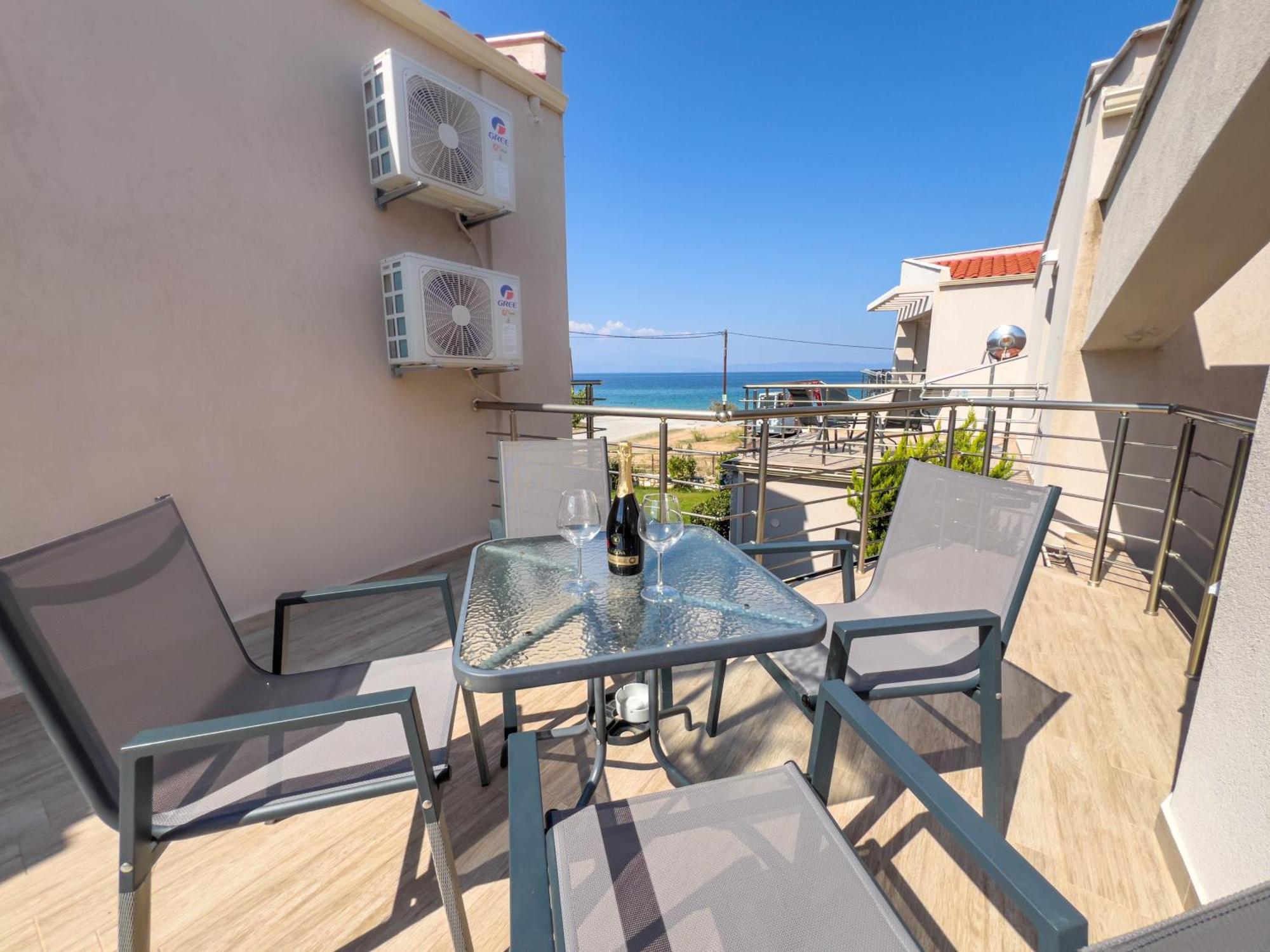 Yalos Beach Maisonettes Skala Sotiros Exteriör bild