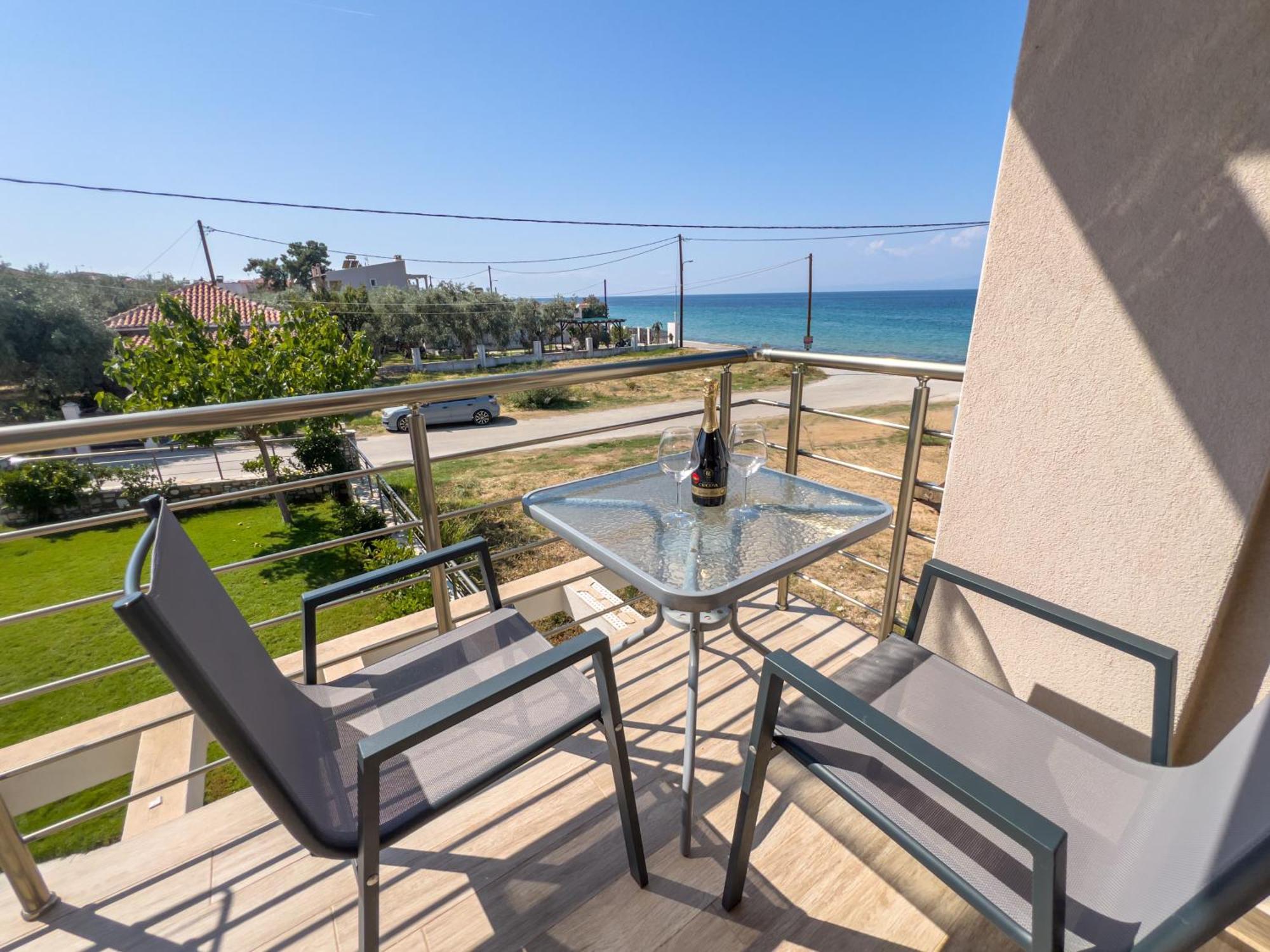 Yalos Beach Maisonettes Skala Sotiros Exteriör bild