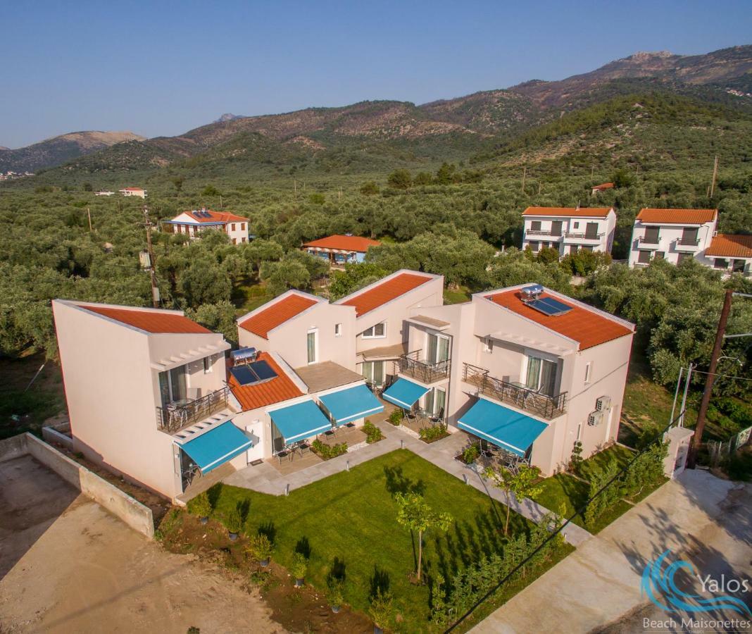 Yalos Beach Maisonettes Skala Sotiros Exteriör bild