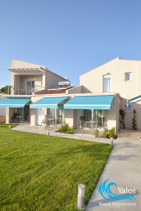 Yalos Beach Maisonettes Skala Sotiros Exteriör bild