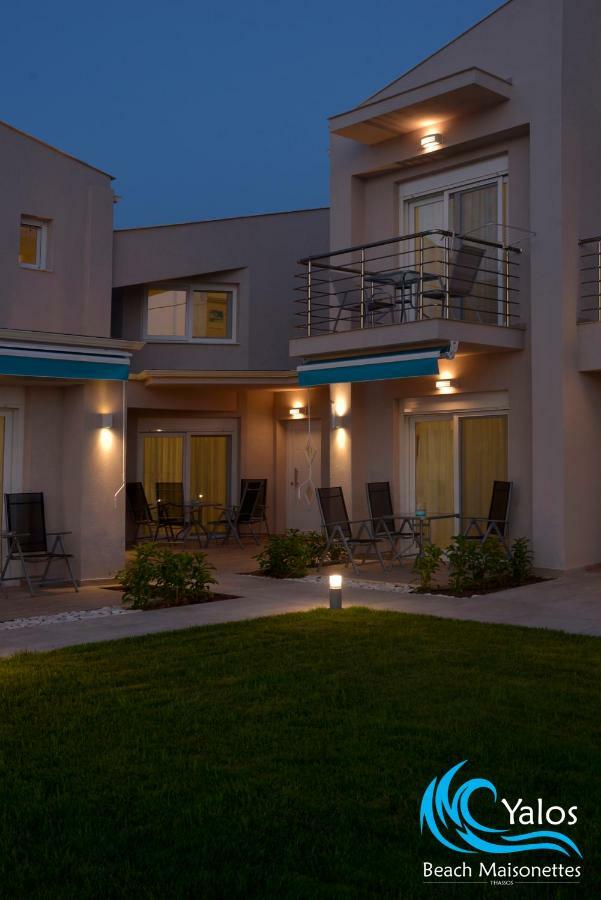 Yalos Beach Maisonettes Skala Sotiros Exteriör bild