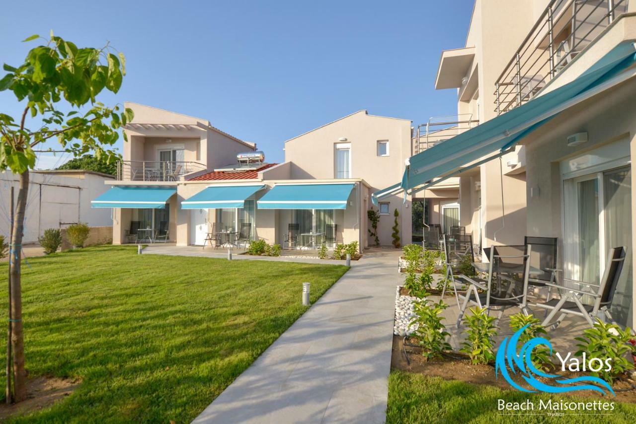Yalos Beach Maisonettes Skala Sotiros Exteriör bild
