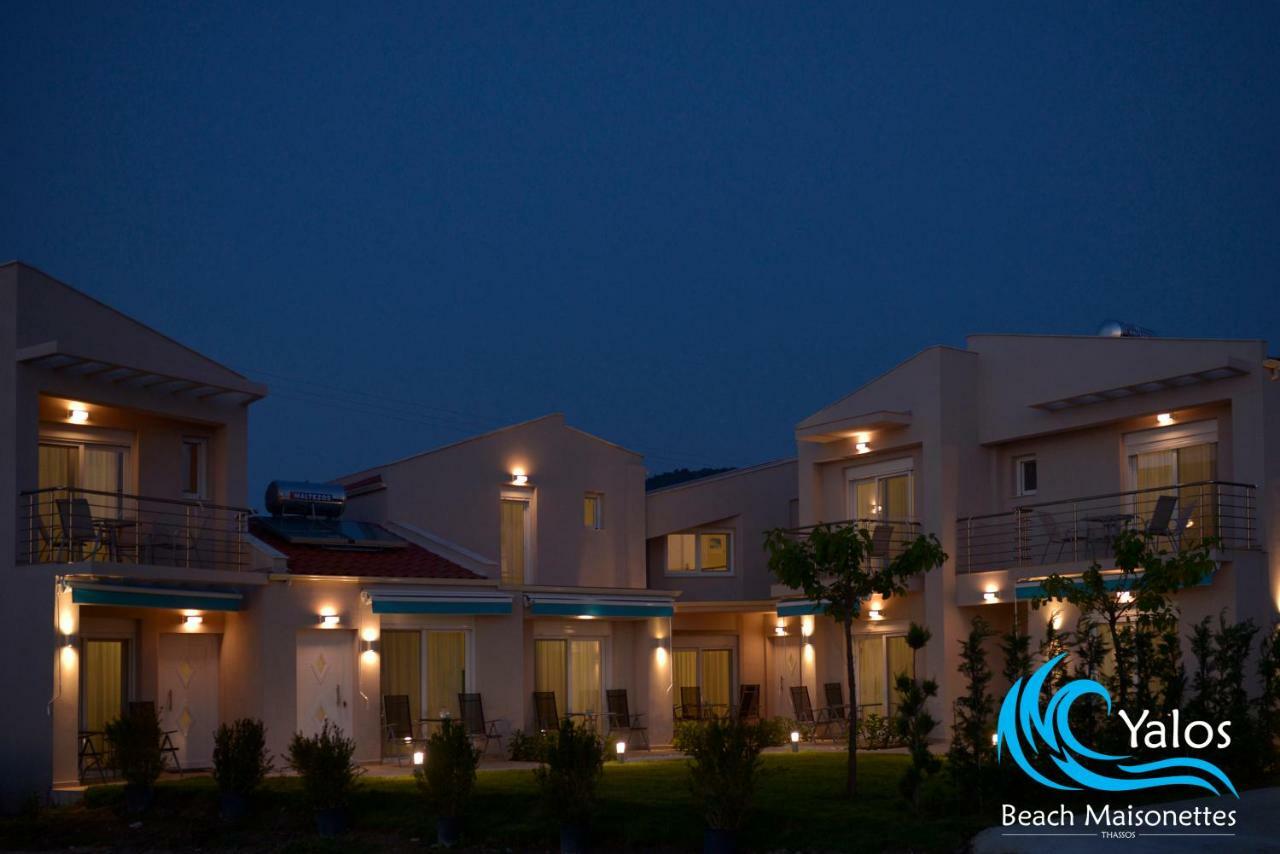 Yalos Beach Maisonettes Skala Sotiros Exteriör bild