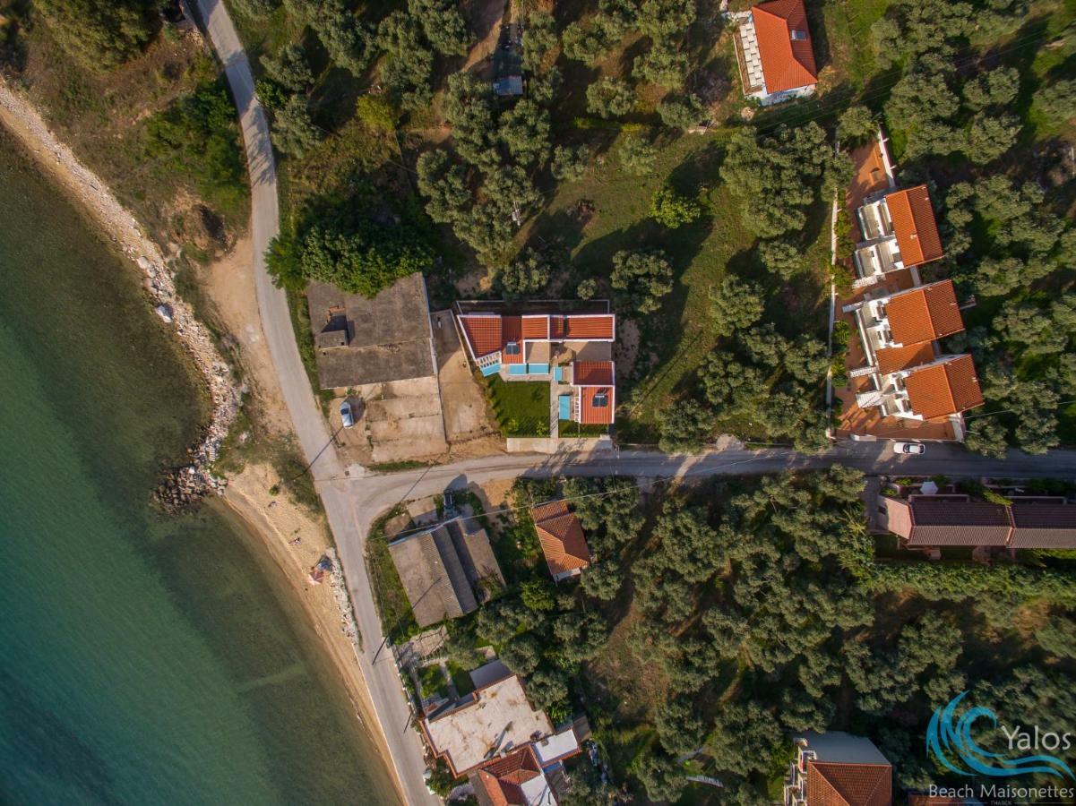 Yalos Beach Maisonettes Skala Sotiros Exteriör bild