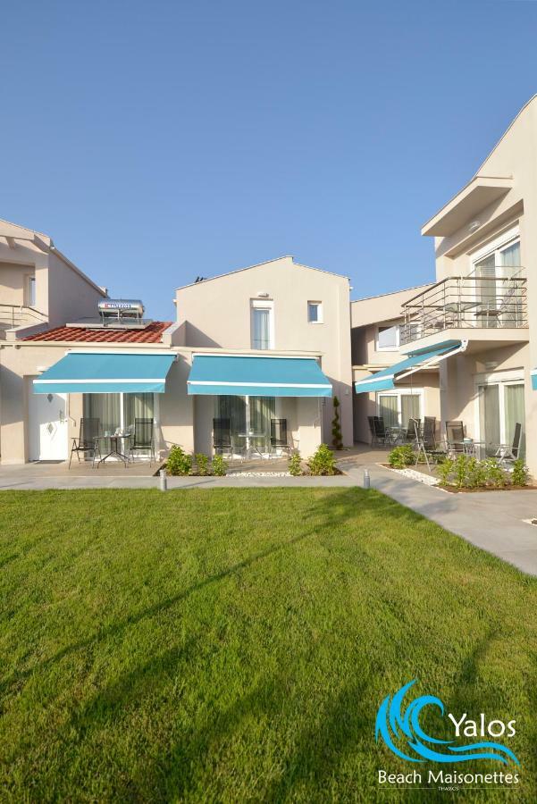 Yalos Beach Maisonettes Skala Sotiros Exteriör bild