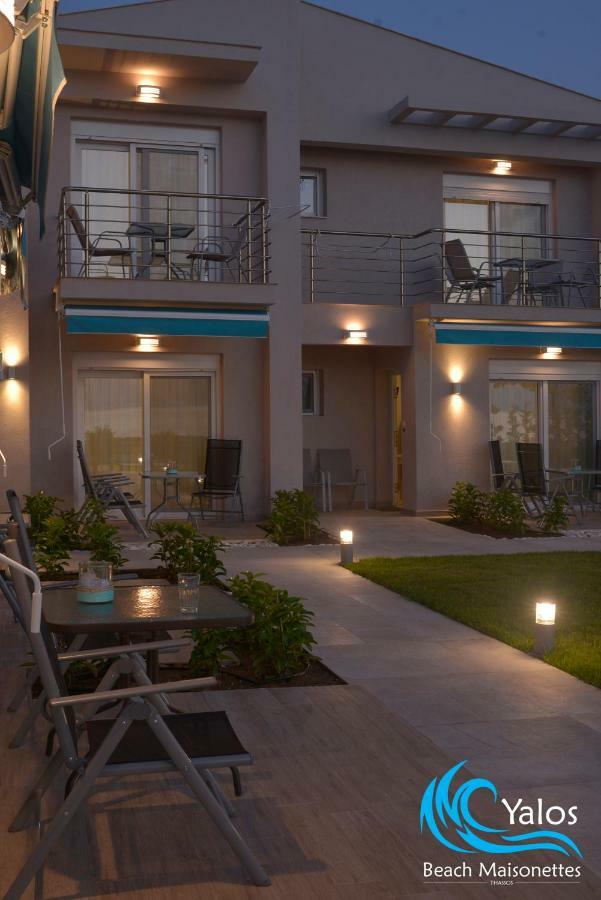Yalos Beach Maisonettes Skala Sotiros Exteriör bild