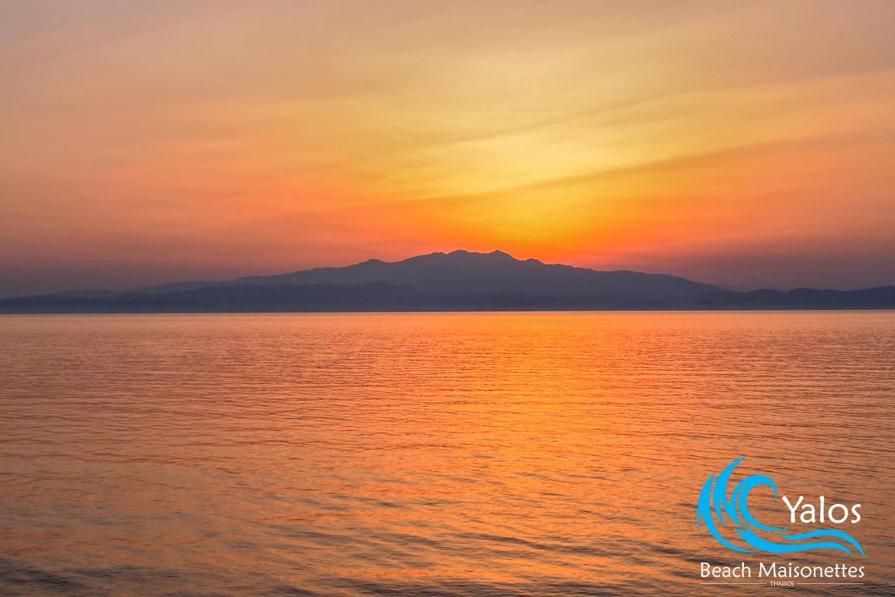 Yalos Beach Maisonettes Skala Sotiros Exteriör bild